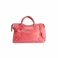 Balenciaga Motorcycle Town Giant 12 in Pelle in Rosa