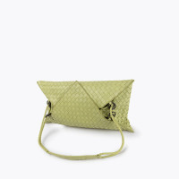 Bottega Veneta Shoulder bag Leather in Green