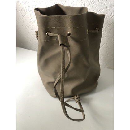 Trussardi Shoulder bag Leather in Khaki
