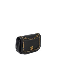 Chanel Flap Bag in Pelle in Nero