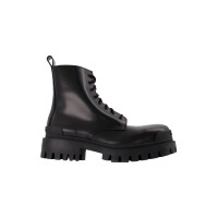 Balenciaga Bottines en Cuir en Noir