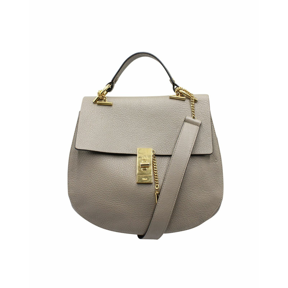 Chloé Tote bag Leather in Grey