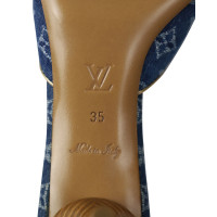 Louis Vuitton Pumps/Peeptoes Cotton in Blue