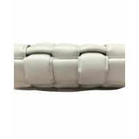 Bottega Veneta Chain Cassette Leather in White
