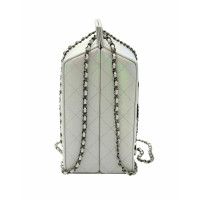 Chanel Shoulder bag Leather in Silvery