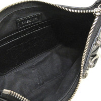 Balenciaga Le Cagole Bag aus Leder in Schwarz