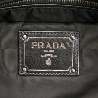 Prada Shoulder bag Cotton in Blue
