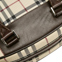 Burberry Handbag Canvas in Beige