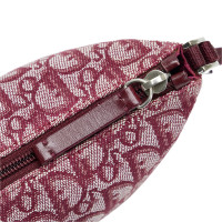 Christian Dior Borsa a tracolla in Tela in Rosso