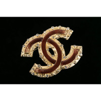 Chanel Brooch in Red