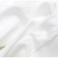 Brunello Cucinelli Oberteil aus Baumwolle in Weiß