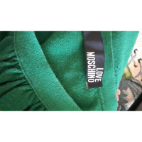 Moschino Love Vestito in Cotone in Verde