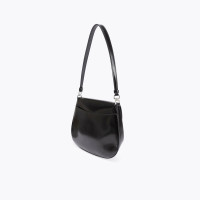 Prada Cleo Shoulder Bag aus Leder in Schwarz