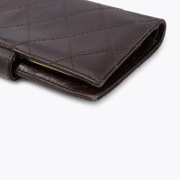 Chanel Clutch Bag Leather in Brown