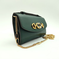 Gucci Zumi Bag in Pelle in Verde