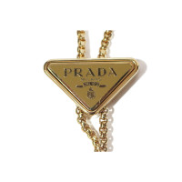 Prada Necklace Steel in Gold