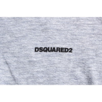 Dsquared2 Oberteil aus Baumwolle in Grau