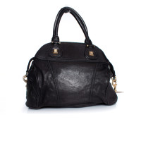 Givenchy Nightingale aus Leder in Schwarz