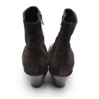 Marc Cain Ankle boots Leather in Brown