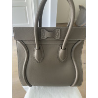 Céline Luggage Mini 31 aus Leder in Grau