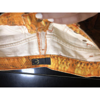 Roberto Cavalli Skirt Jeans fabric in Orange