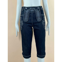 Chanel Jeans in Cotone in Blu