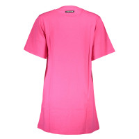 Just Cavalli Kleid aus Baumwolle in Rosa / Pink