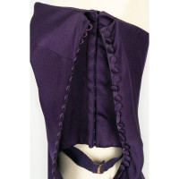John Galliano Dress in Violet