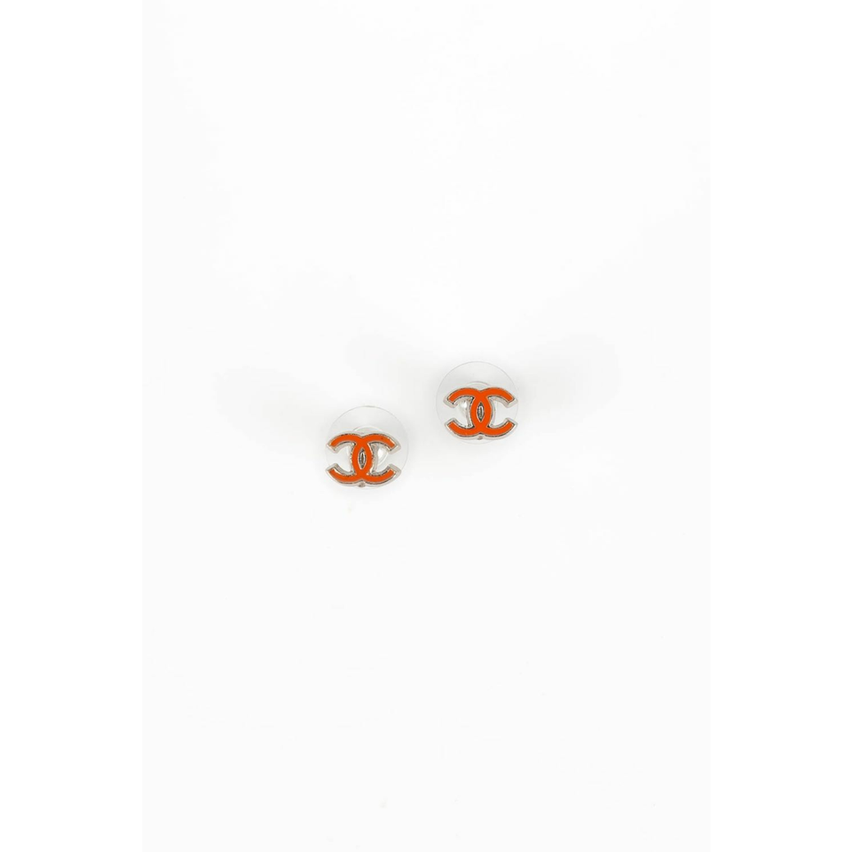 Chanel Earring in Orange