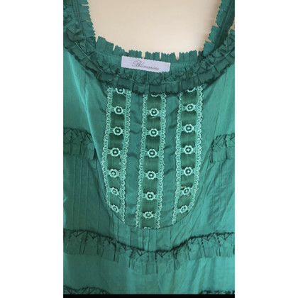 Blumarine Robe en Soie en Vert