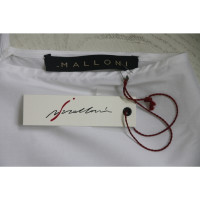 Malloni Top en Coton en Blanc