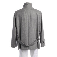 Bogner Jacke/Mantel aus Wolle in Grau