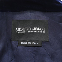 Giorgio Armani Jacke/Mantel in Blau