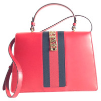 Gucci Sylvie Bag Medium Leather in Red