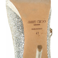 Jimmy Choo Pumps/Peeptoes Leather in Gold