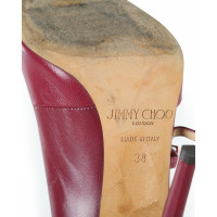 Jimmy Choo Pumps/Peeptoes Leather in Violet
