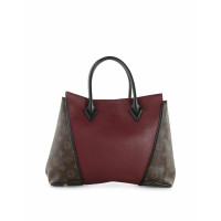Louis Vuitton Tote bag Leather in Red
