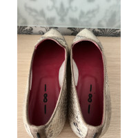 181 Slippers/Ballerinas Leather in Grey