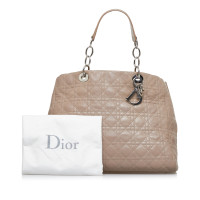 Christian Dior Tote bag in Pelle in Beige