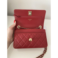 Chanel Trendy CC WOC Leather in Red