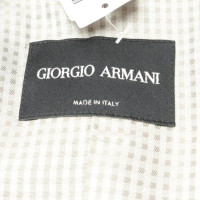 Giorgio Armani Veste/Manteau en Coton en Argenté
