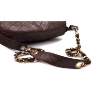 Chanel Flap Bag en Cuir en Marron