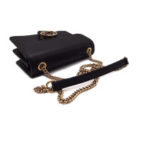Gucci Interlocking Shoulder Bag Normal aus Leder in Schwarz