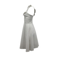 Carolina Herrera Kleid aus Baumwolle in Weiß