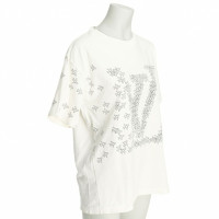 Louis Vuitton Oberteil aus Baumwolle in Creme