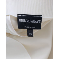 Giorgio Armani Blazer aus Seide in Weiß