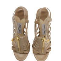 Jimmy Choo Sandals Leather in Nude