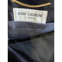Saint Laurent Rock aus Leder in Schwarz