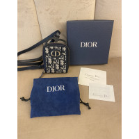 Dior Borsette/Portafoglio in Cotone in Blu