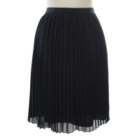 J. Crew Pleated skirt in blue